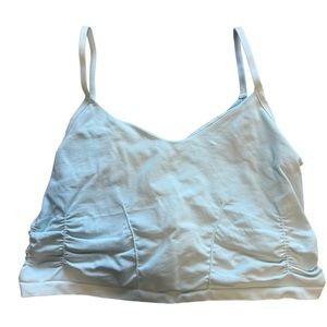 Free People Movement Good Karma Ruched Crop Top XL